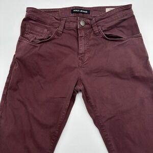 Mavi Jeans Pants Mens 30x32 Zach‎ Straight Leg Khaki Work Preppy Casual Purple